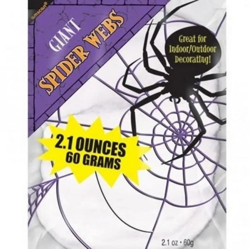 Spider Web White Stretchable