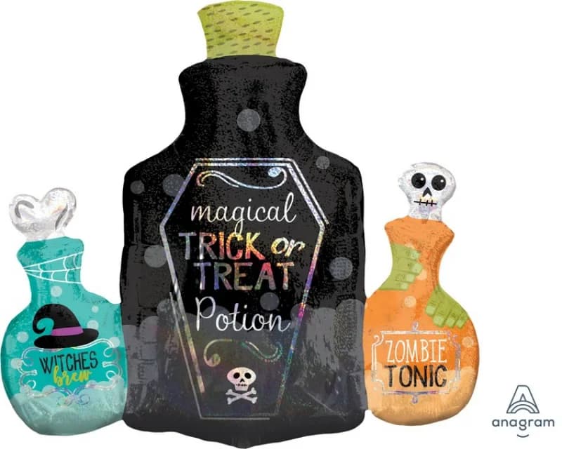 SuperShape Holographic Potion Bottles P40