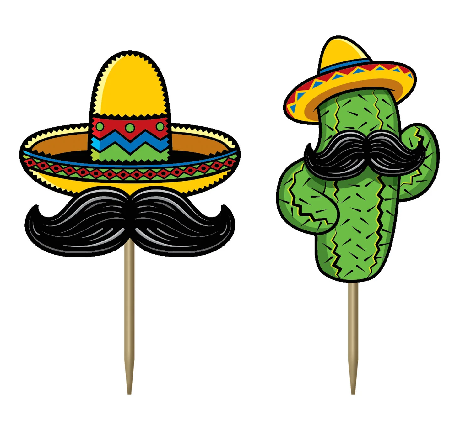 Fiesta Cocktail Picks - Pk 50
