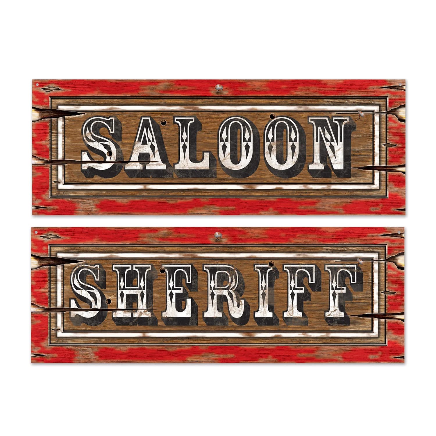 Saloon Sign Cutouts