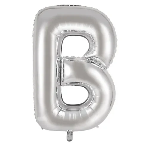 #8 34" Silver Foil Balloon