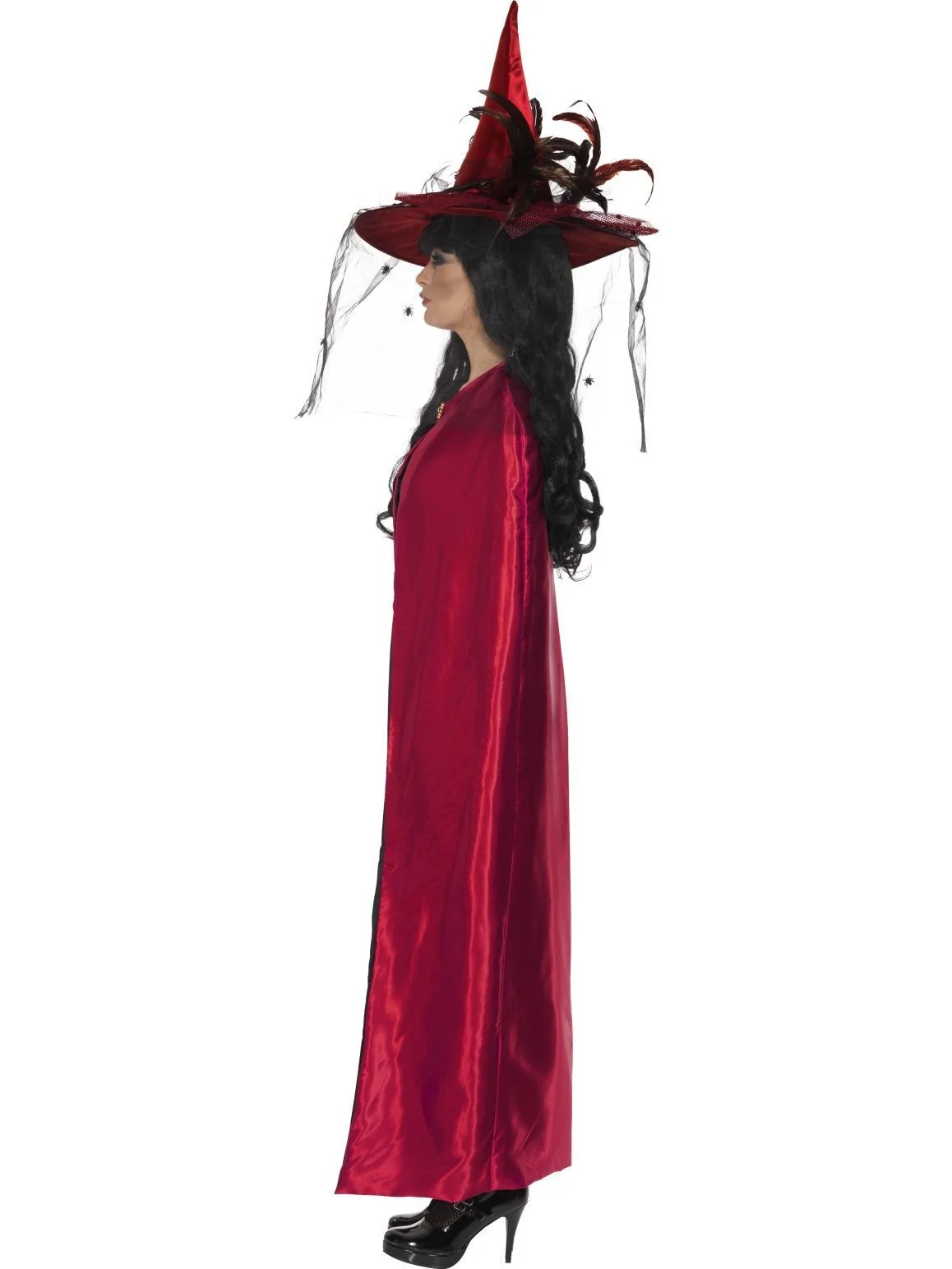 Adult's Reversible Black/Red Cape