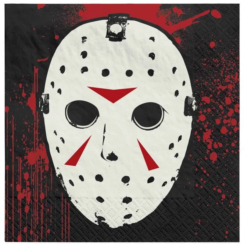Friday the 13th Beverage Napkins - Pk 16*