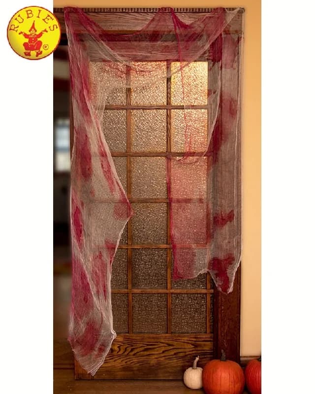 Bloody Gauze Drape Curtain - 4.6m long