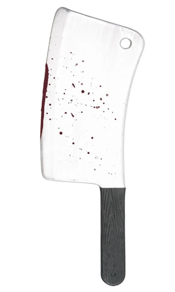 Large Deluxe Cleaver with Blood Stains (43 cm)