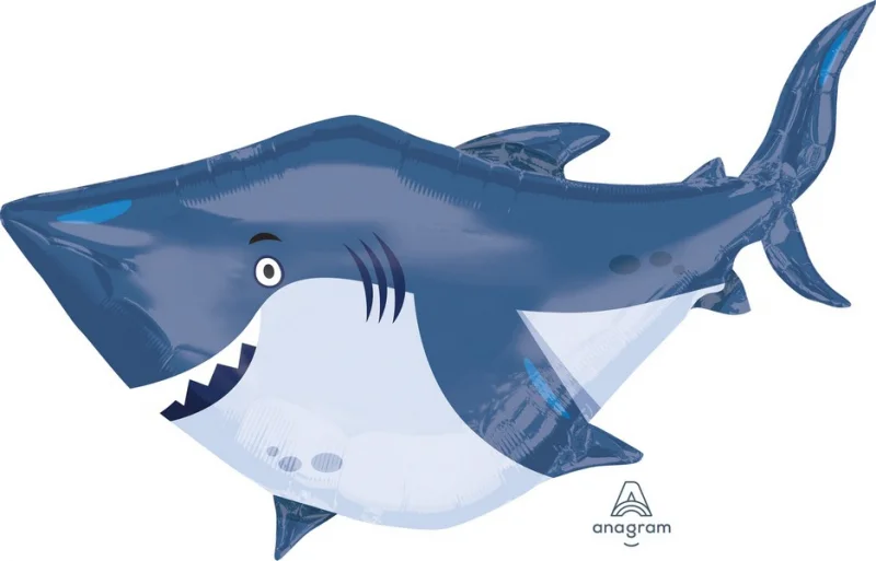 XL SuperShape Shark Foil Balloon