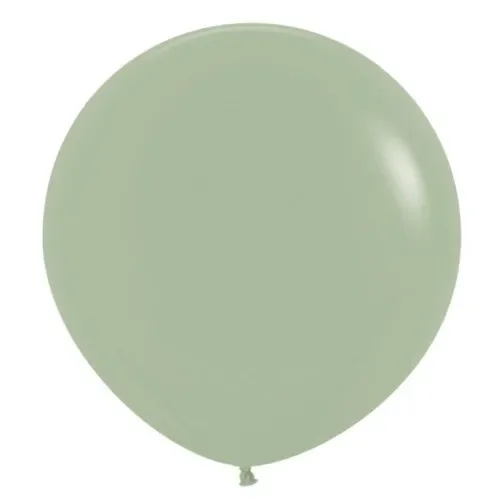 60cm Fashion Eucalyptus Latex Balloons - Pk 3