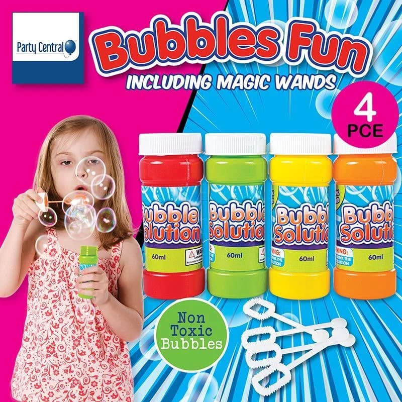 Bubbles 60ml 4pk