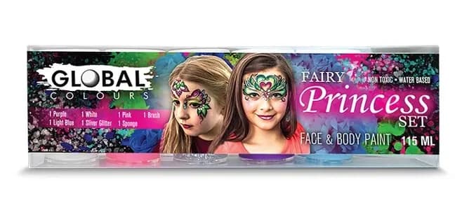 Fairy Princess Face & Body Paint Set
