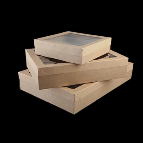 Extra Large Kraft Catering Tray (45x31x8cm)