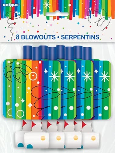 Rainbow Ribbon Blowouts - 8pk