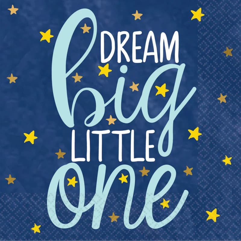Twinkle Little Star Cocktail Napkins - 16pk