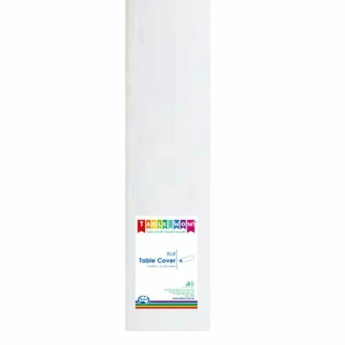 White Table Cover Roll - 30 Meter Roll