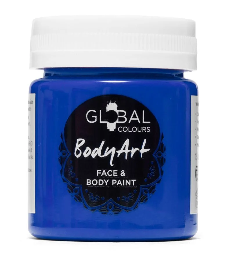 Deep Blue Face & Body Paint - 45ml