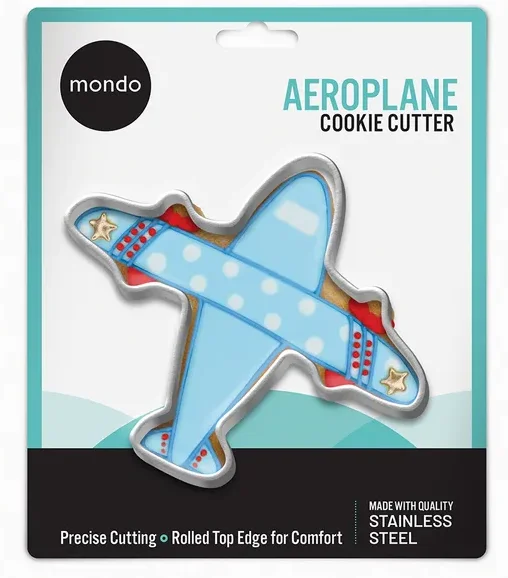 Mondo Aeroplane Cookie Cutter