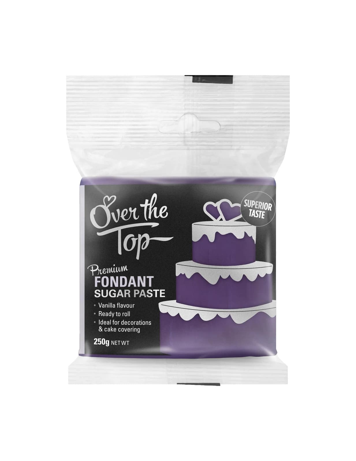 Over the Top Violet Premium Fondant 250gm