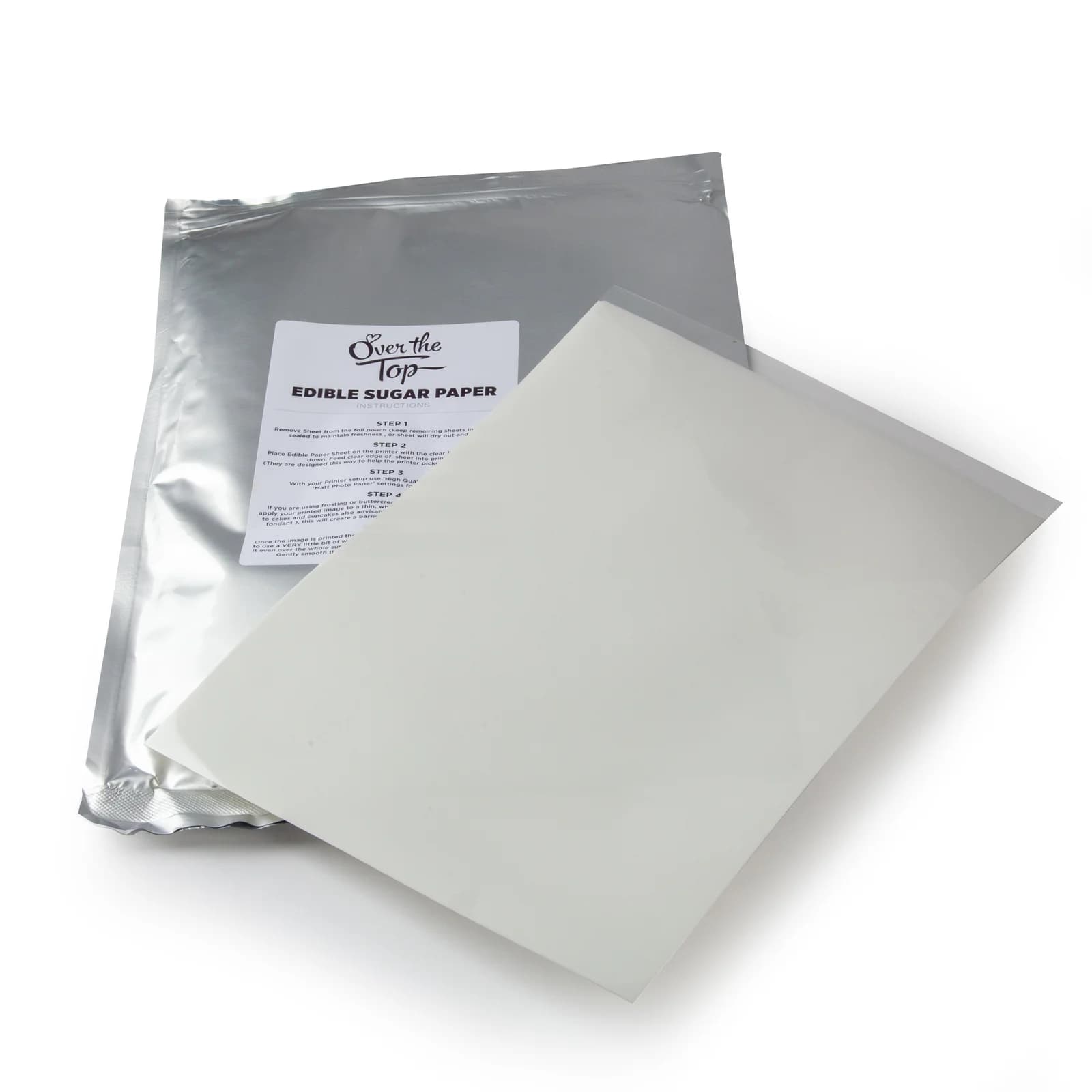 Over the Top Edible Icing Sheet (A4) - Pk 24