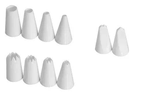 Mondo 10-Piece Asstd. Piping Nozzle Set