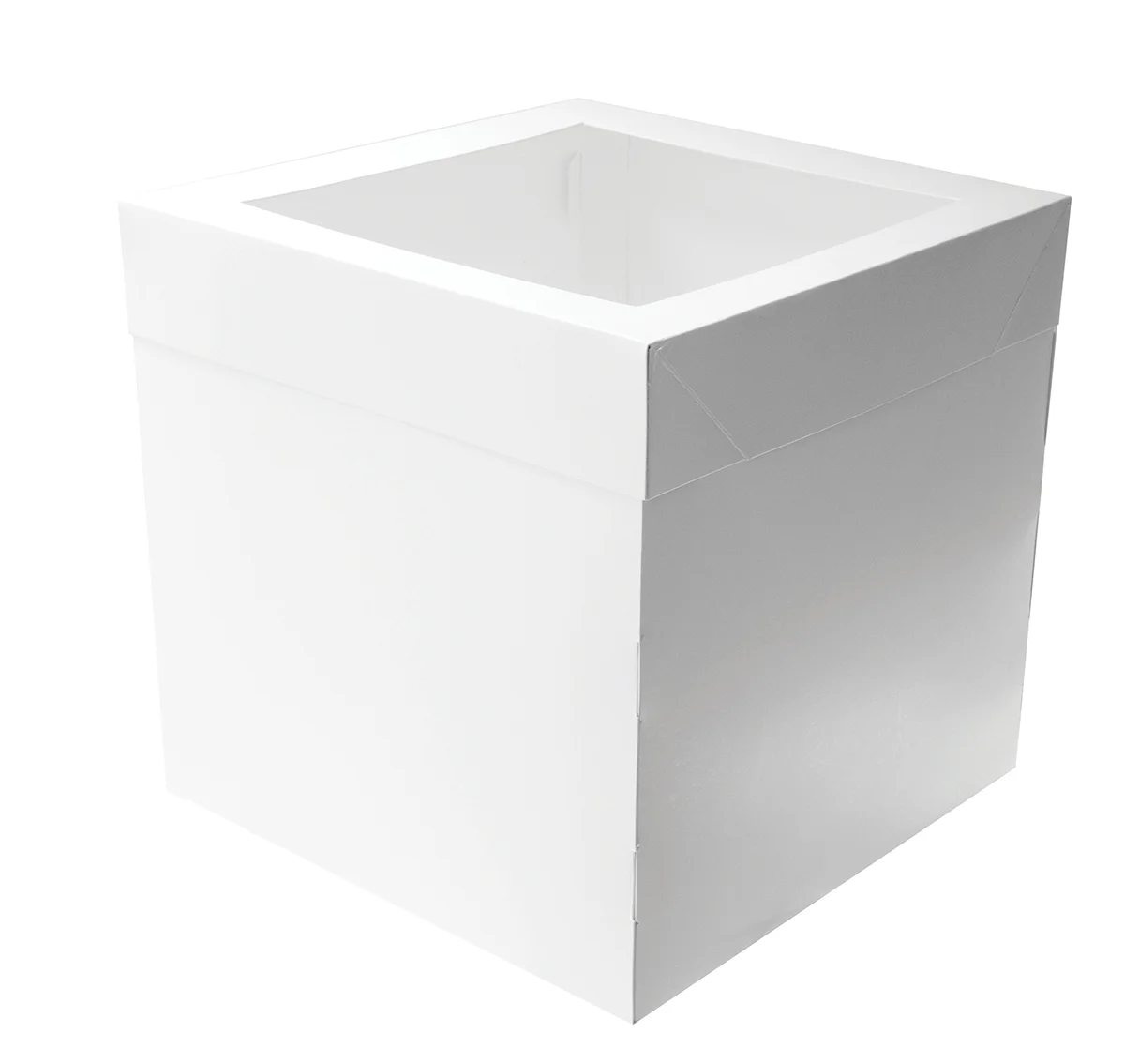 Mondo White Tall Square Cake Box (30x35x35cm)