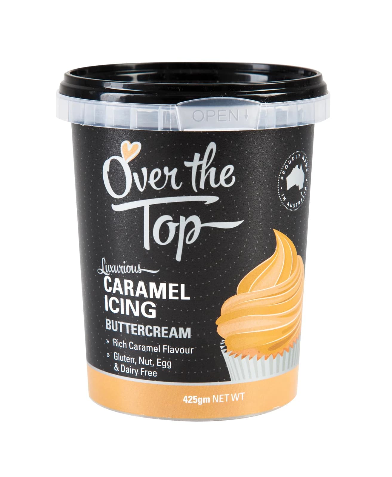 Over The Top Caramel Buttercream (425g)