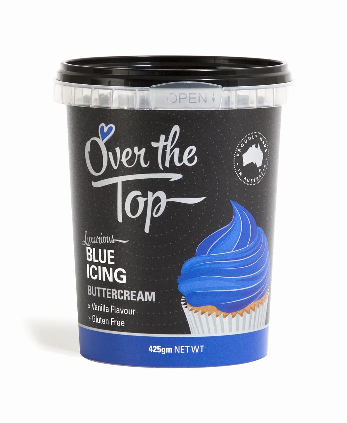 Over The Top Royal Blue Buttercream (425g)