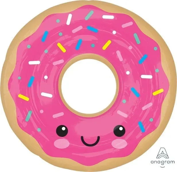 Donut SuperShape Foil Balloon 35 Inch