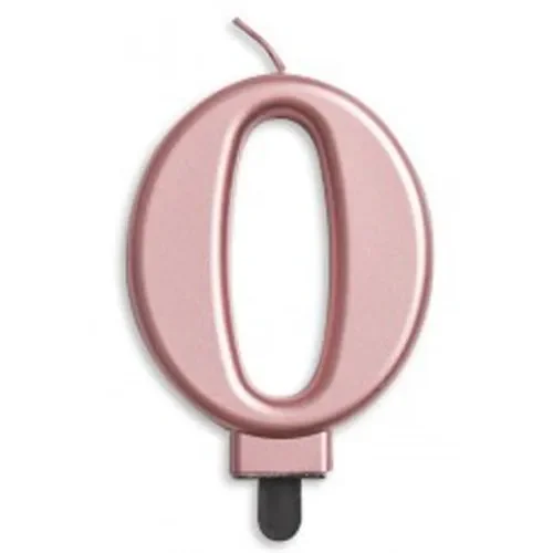 #0 Rose Gold Metallic Jumbo Candle