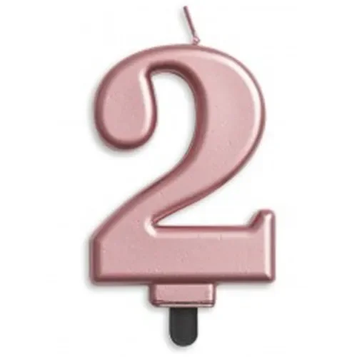 #2 Rose Gold Metallic Jumbo Candle