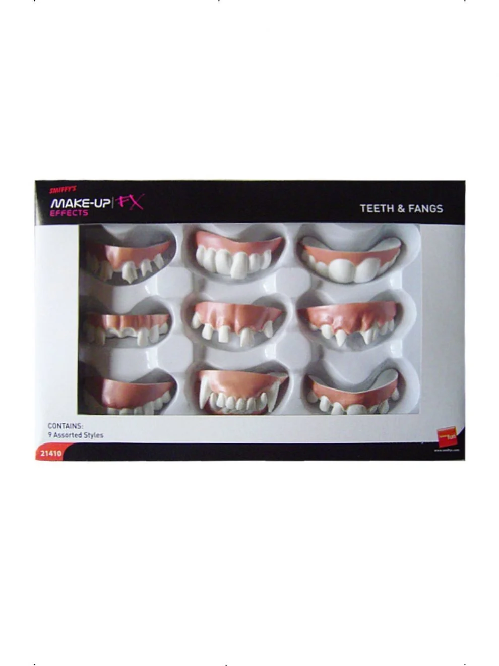 Assorted Teeth & Fangs - Pk 9