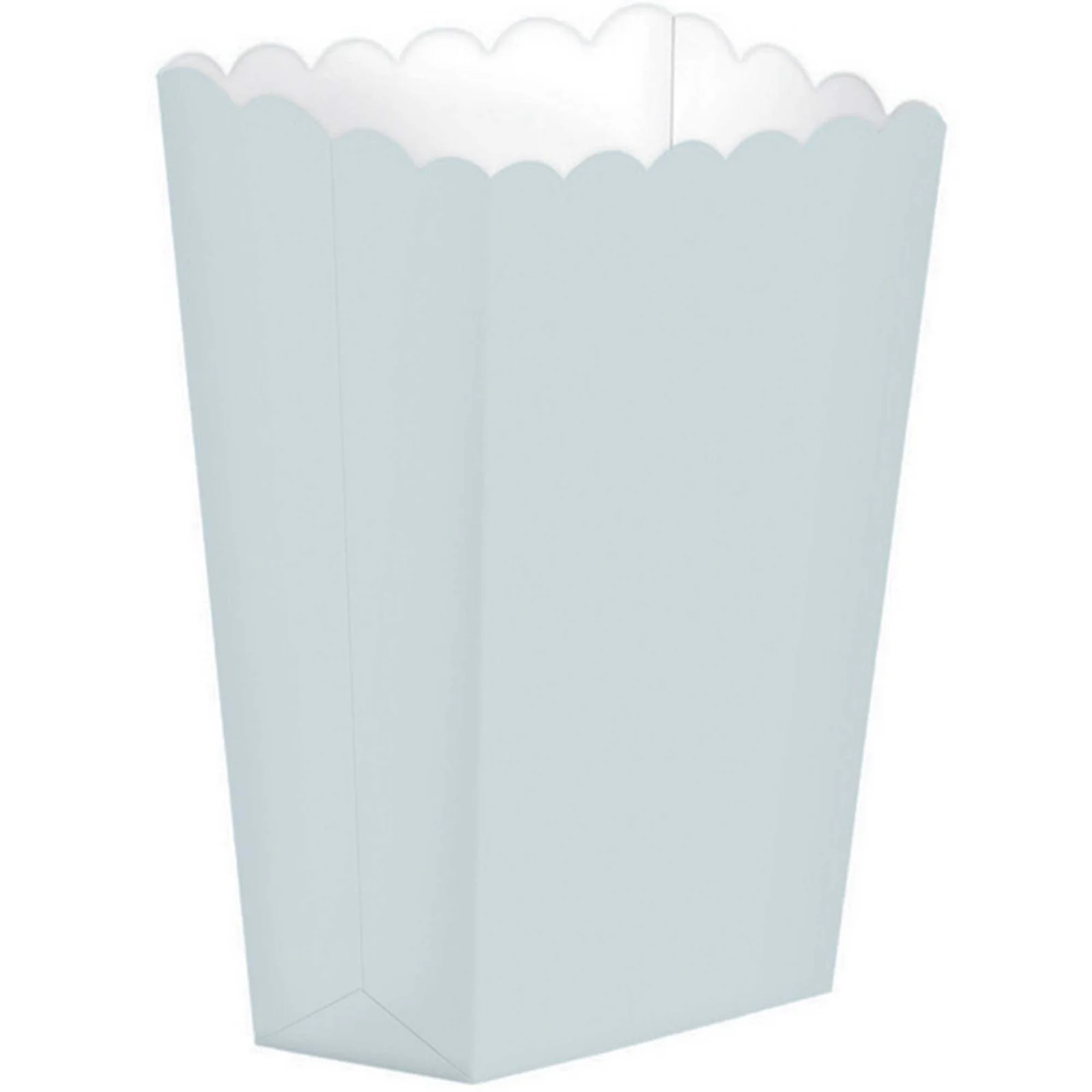Silver Popcorn Boxes - Pk 5