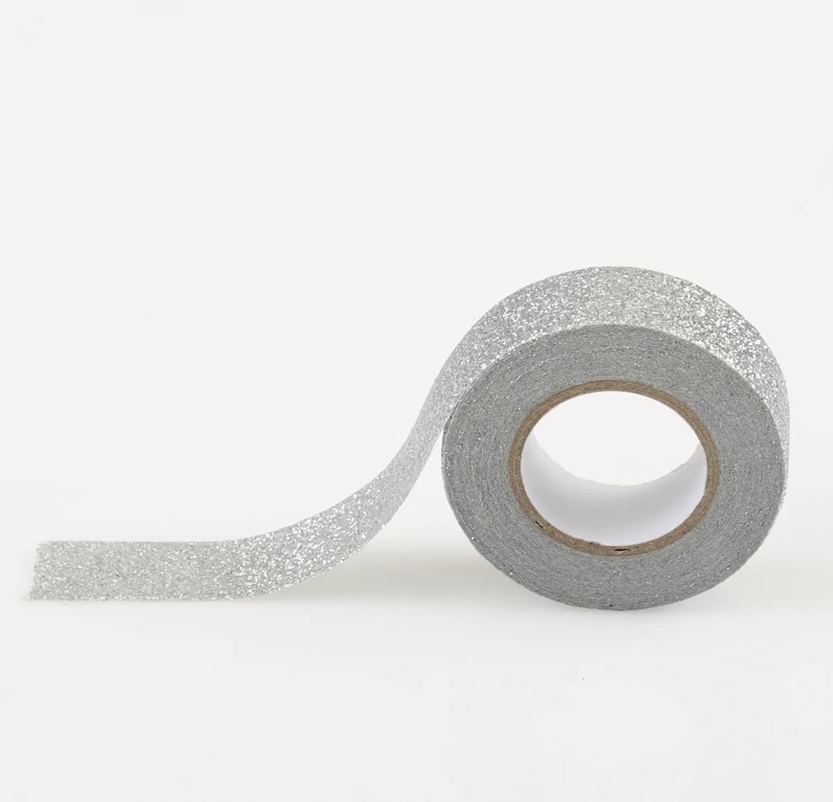 Silver Glitter Washi Tape (5m)**
