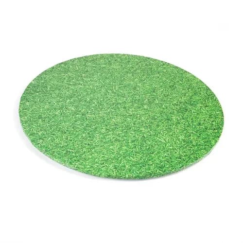 Mondo Cake Board Round Grass 8in/20cm