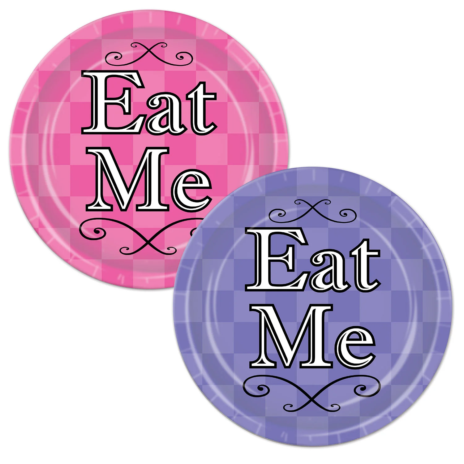 Alice In Wonderland Paper Plates (18cm) - Pk 8