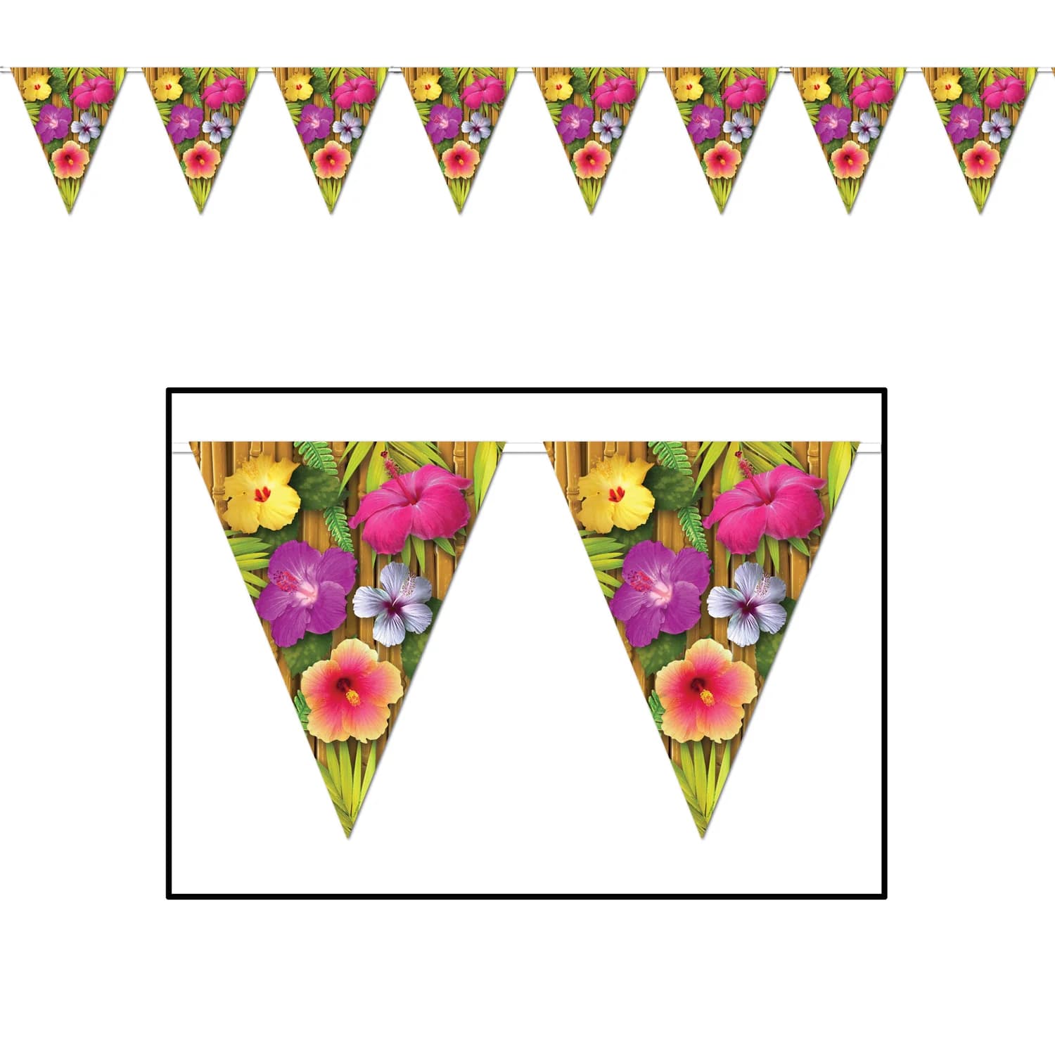 Luau Pennant Banner (3.66m)