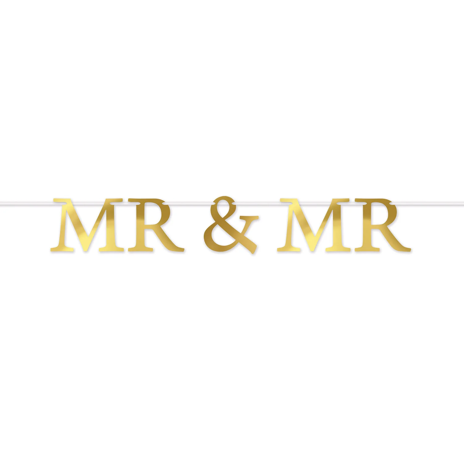 Mr. & Mr. Foil Streamer (1.22m)**