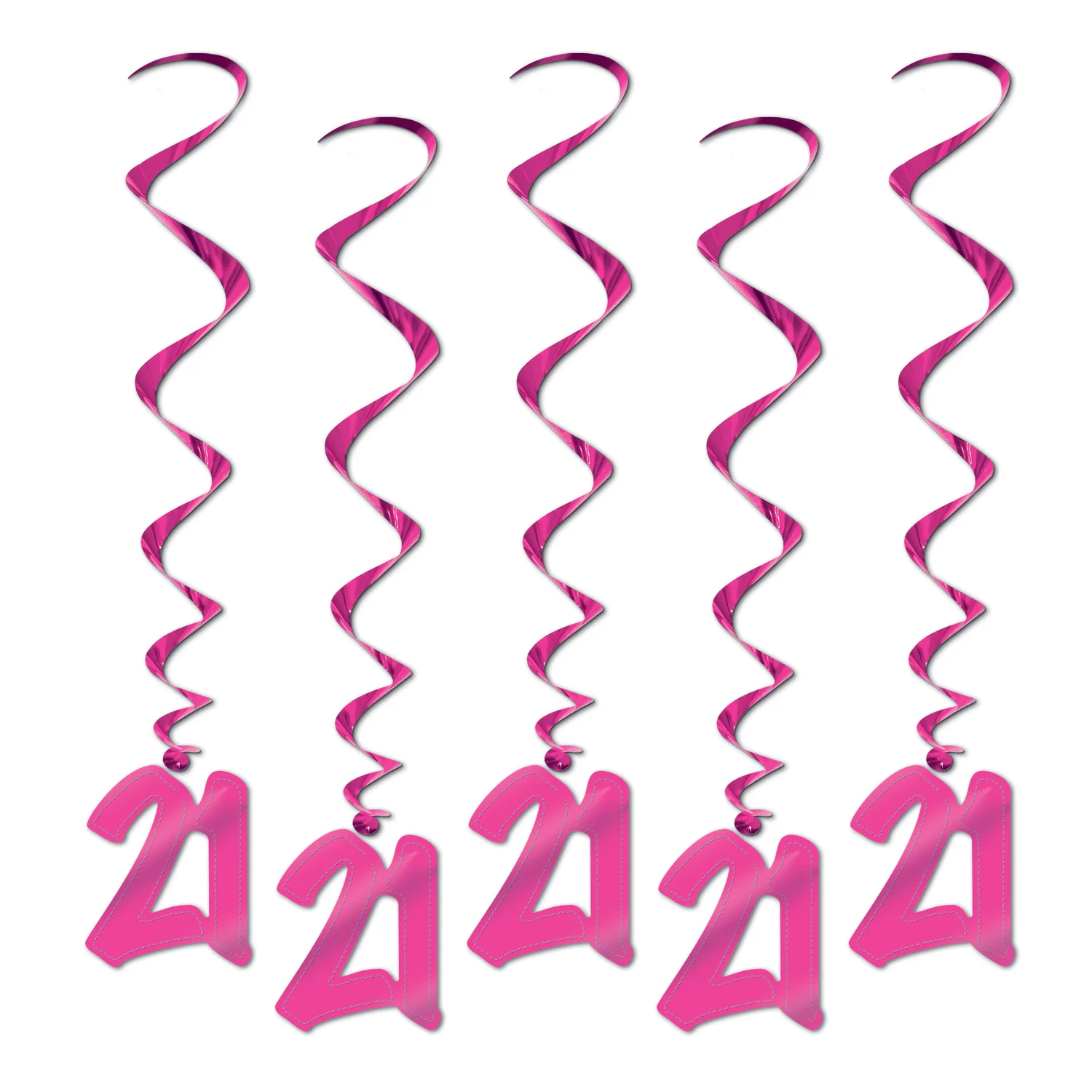 21 Pink Whirls - Pk 5