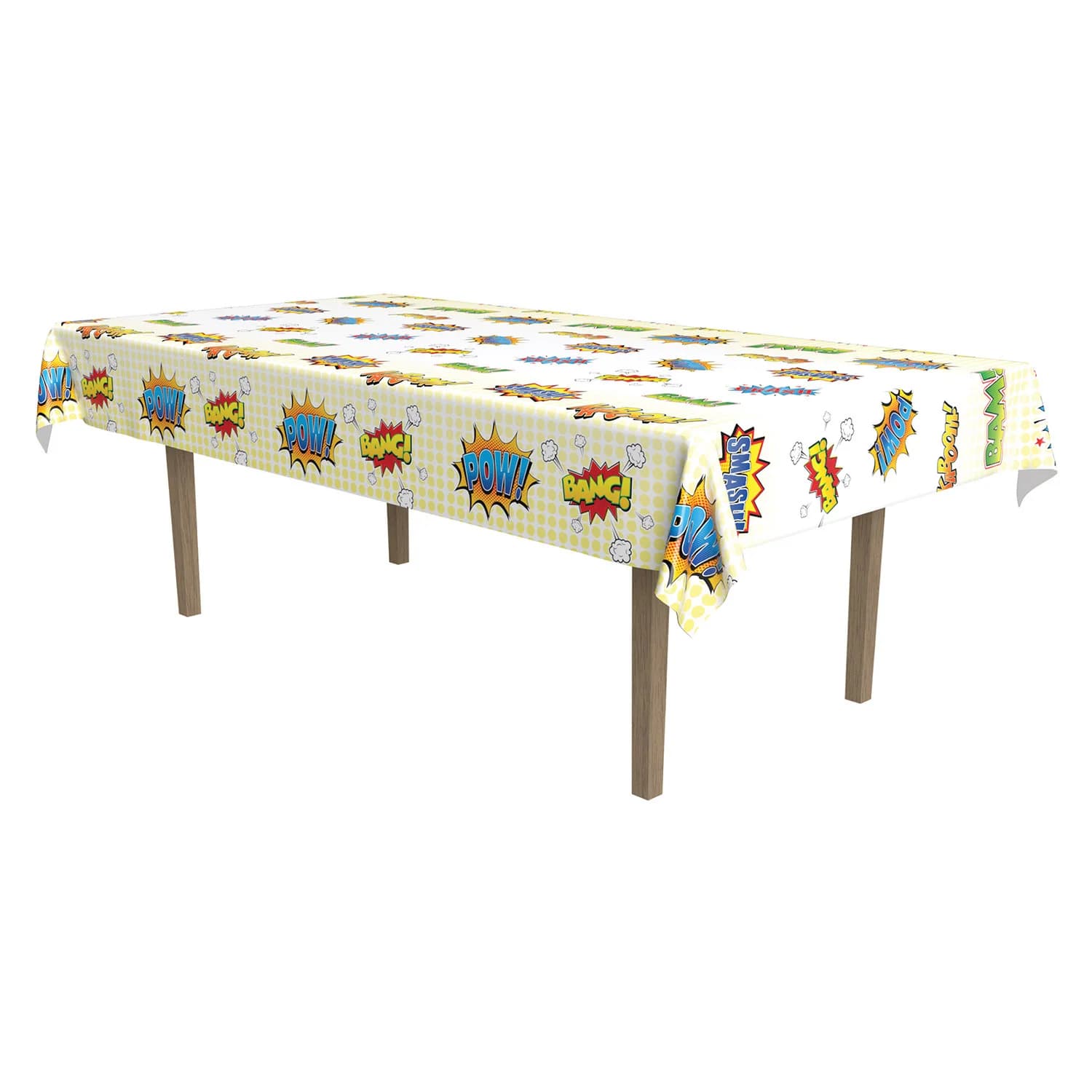 Hero Rectangle Plastic Tablecover*