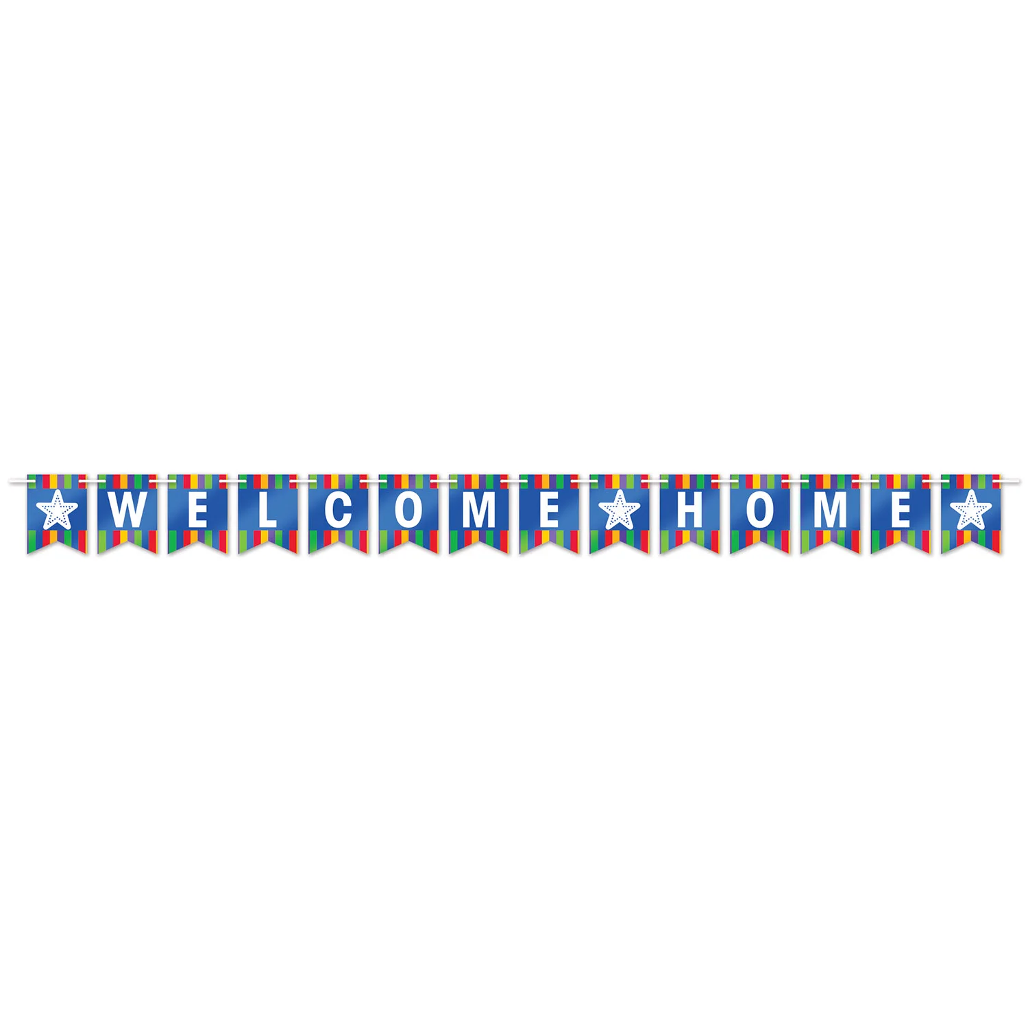 Welcome Home Foil Streamer (2.44m)**