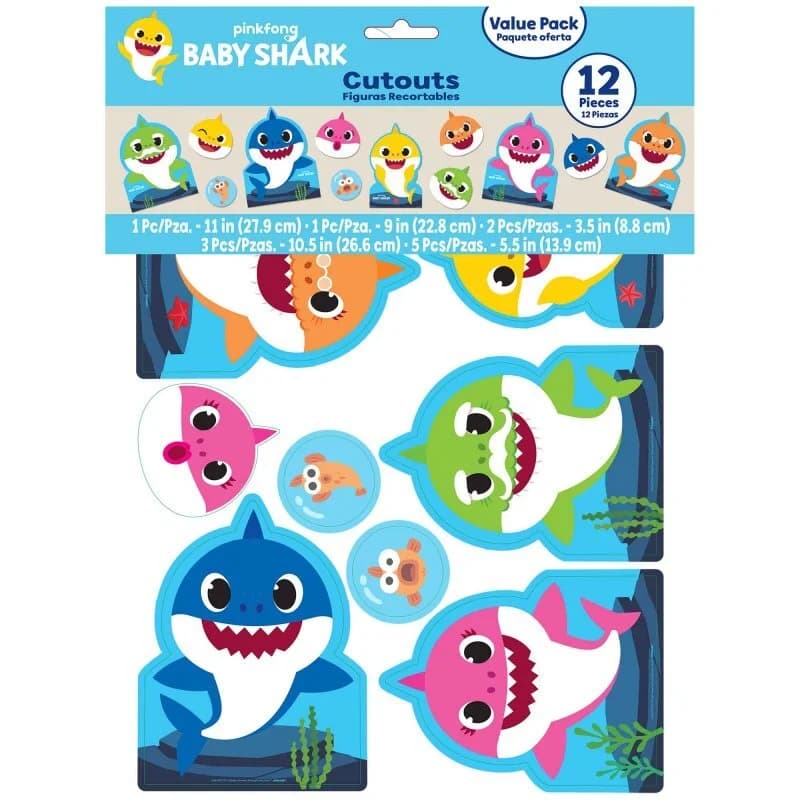 Baby Shark VP COut - Pk 12