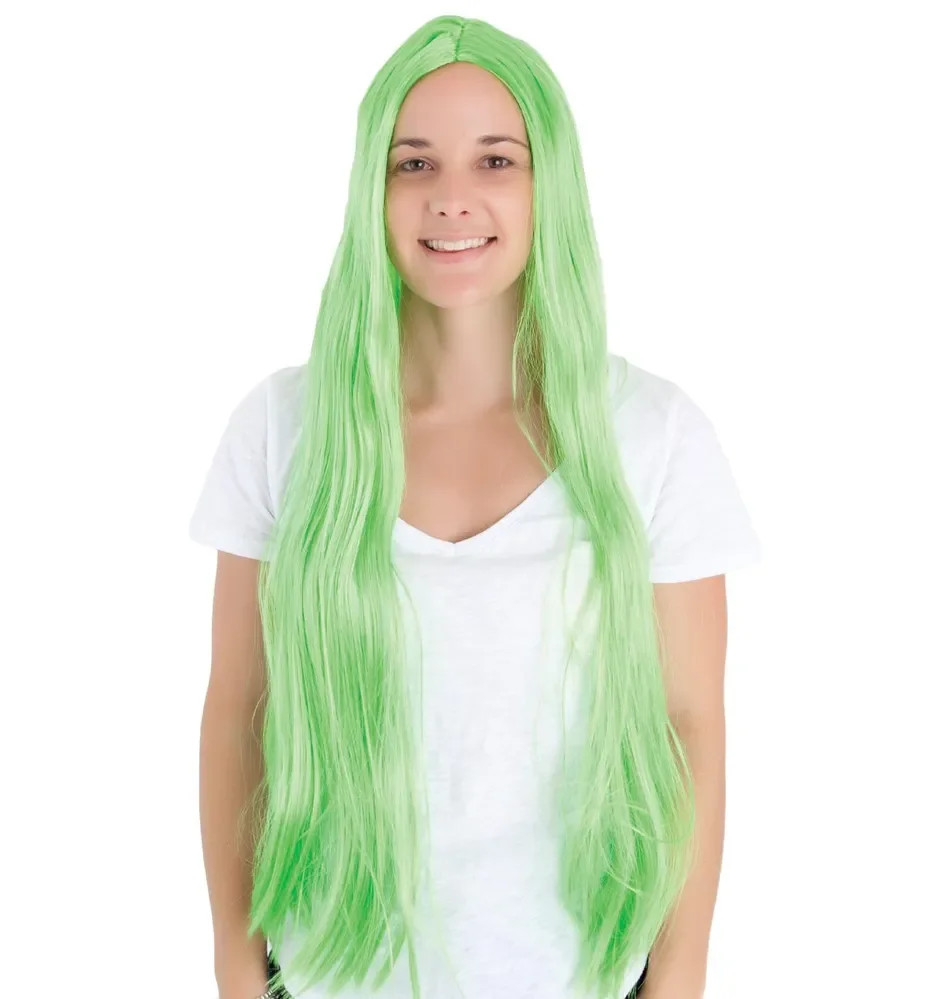 Super Long Green Wig 75CM