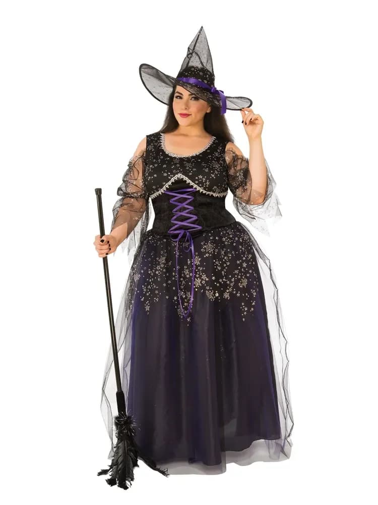 Midnight Witch Costume - Size Plus