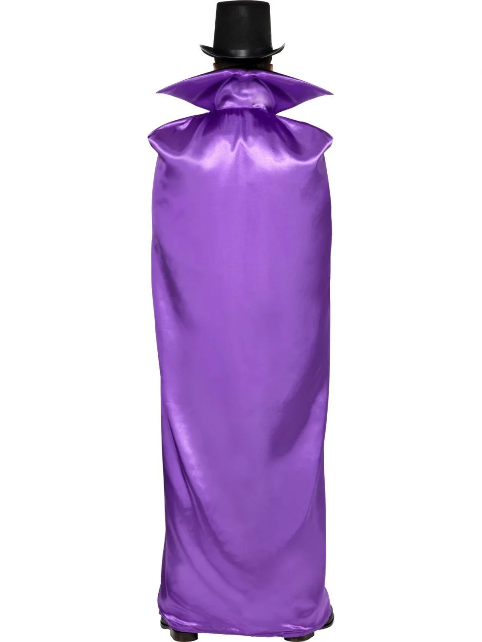 Adults Black/Purple Reversible Count's Cape