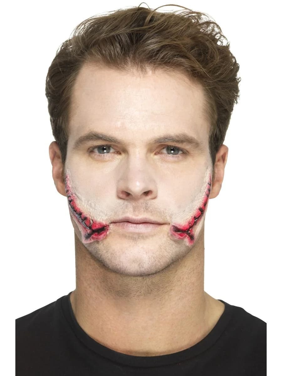 Latex Stitched Smile Prosthetic