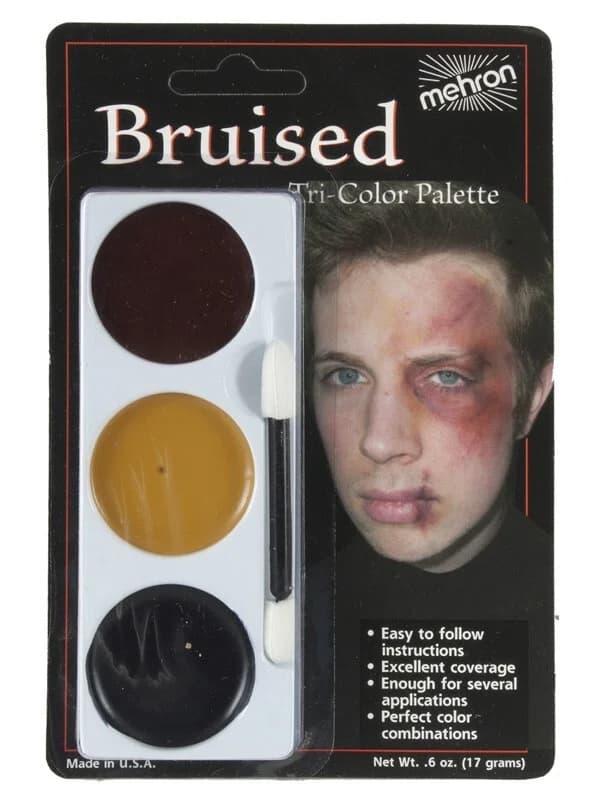 Mehron Tri-Colour Bruise Makeup Palette