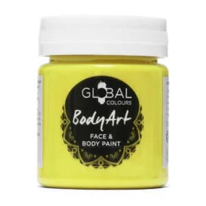 Neon Yellow UV Liquid Face & Body Paint (45ml)
