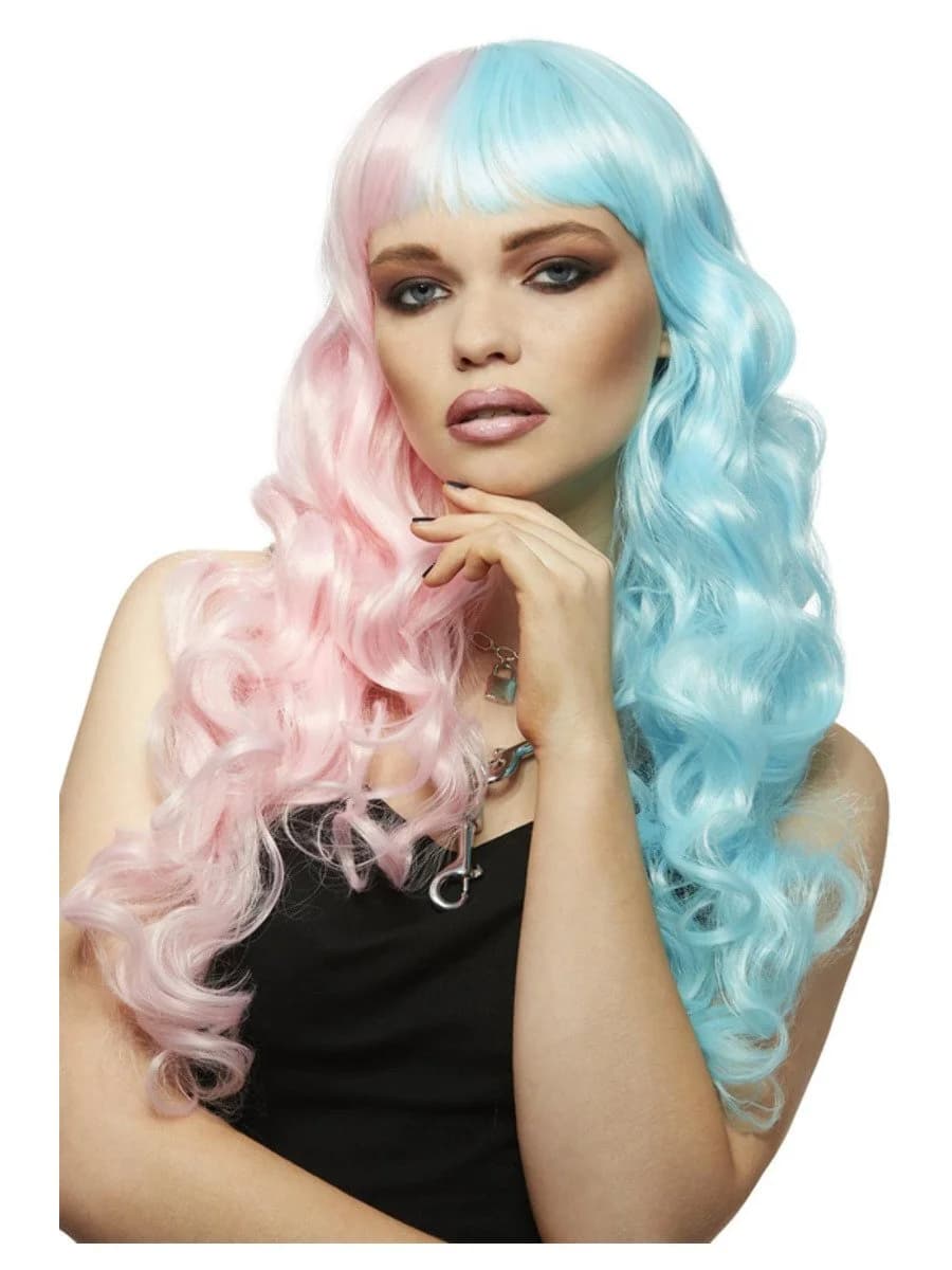 Manic Panic® Cotton Candy Angel™ Siren Wig (Pink/Blue)