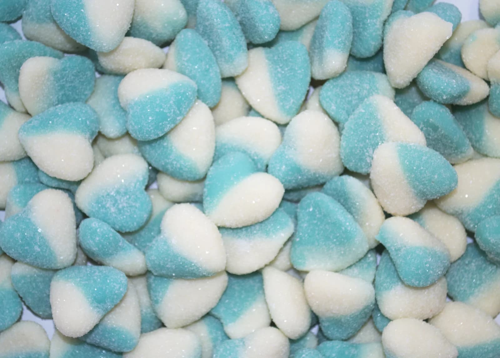 Blue Sour Heart Gummies Bulk (1kg)