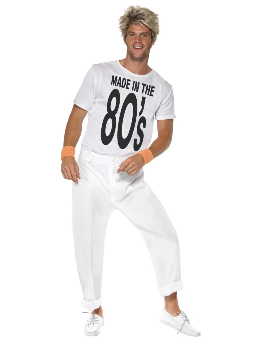 Men's Made In The 80's Costume