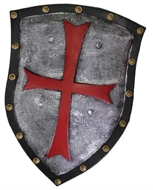 Crusader Knight's Shield (37x51cm)