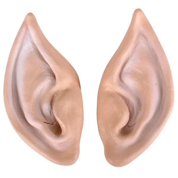 Pointy Elf Ears Light Beige